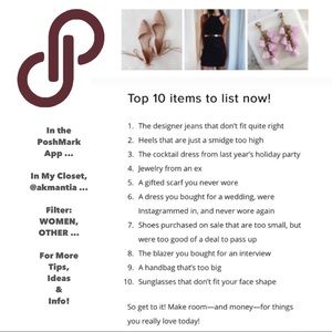 SELLER TIPS · 10 Items To List Now